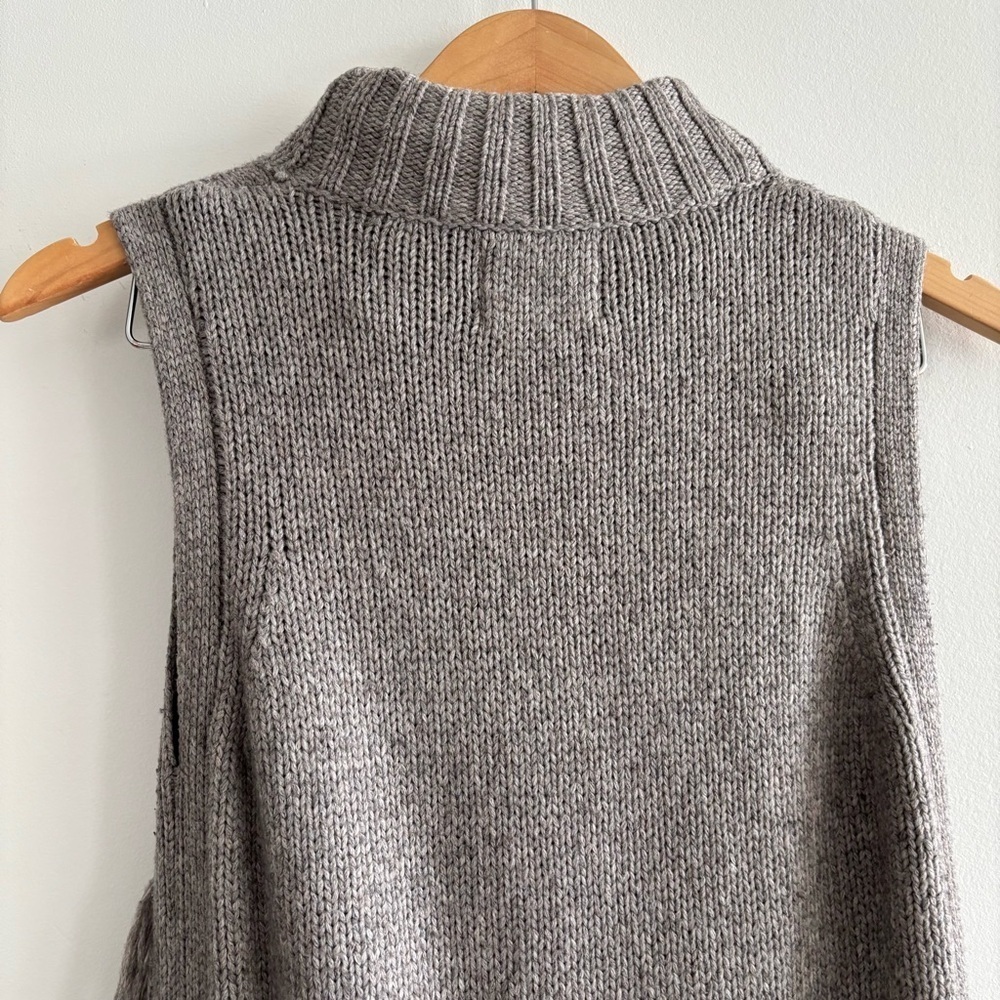 Anthropologie Nomad Morgan CarperSleeveless Turtleneck Sweater Tunic - Picture 10 of 15